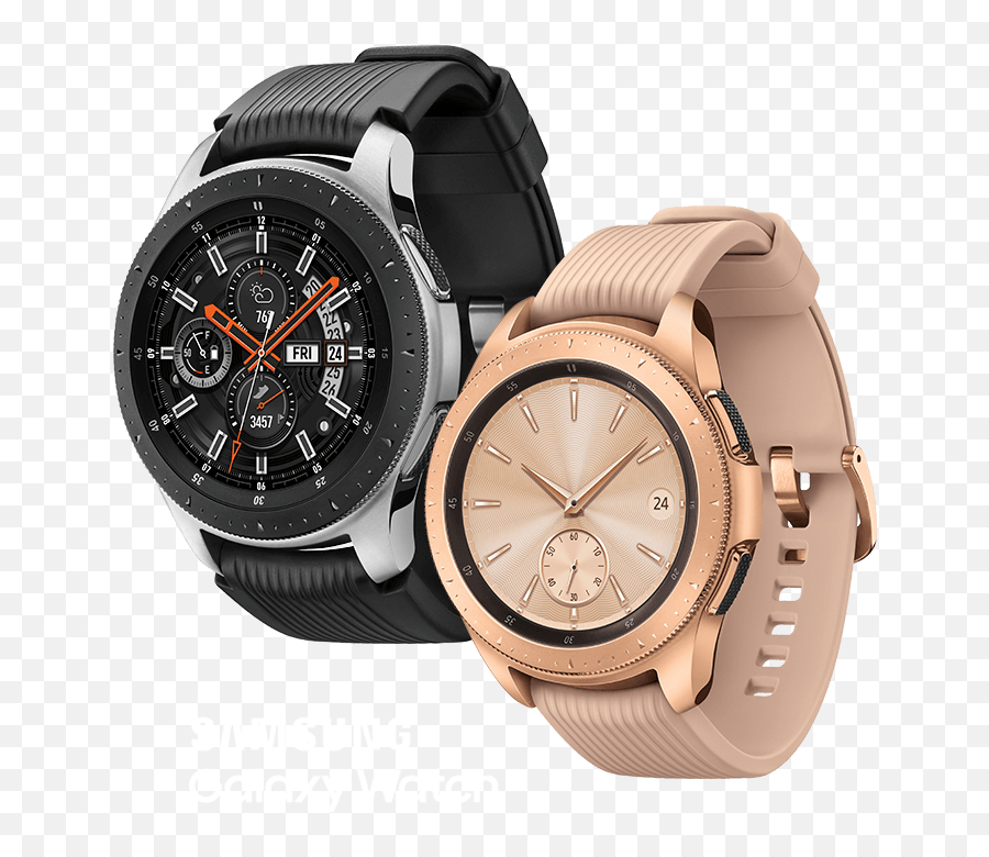 Download Hd Buy A Samsung Galaxy Watch - Samsung Galaxy Watch Pink Png,Buy One Get One Free Png