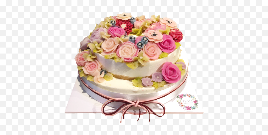 Flower Cake U2014 Flori - Birthday Cake With Flower Png,Cake Png