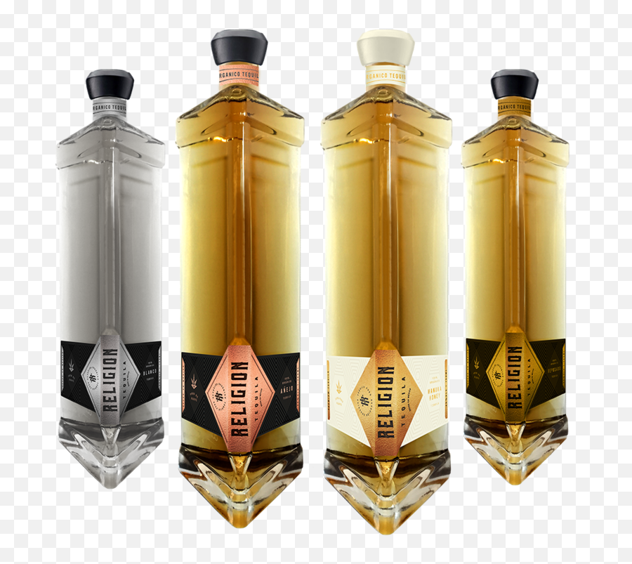 Religion Tequila - Religion Honey Tequila Png,Tequila Bottle Png