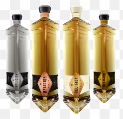 Religion Tequila - Religion Honey Tequila Png,Tequila Bottle Png