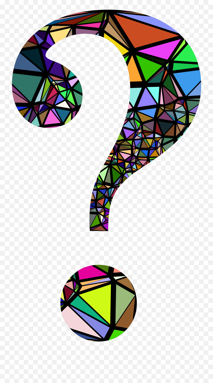 Download Hd Question Mark Clipart Clear Background - Mark Clipart Transparent Question Mark Transparent Background Png,Rainbow Clipart Transparent Background