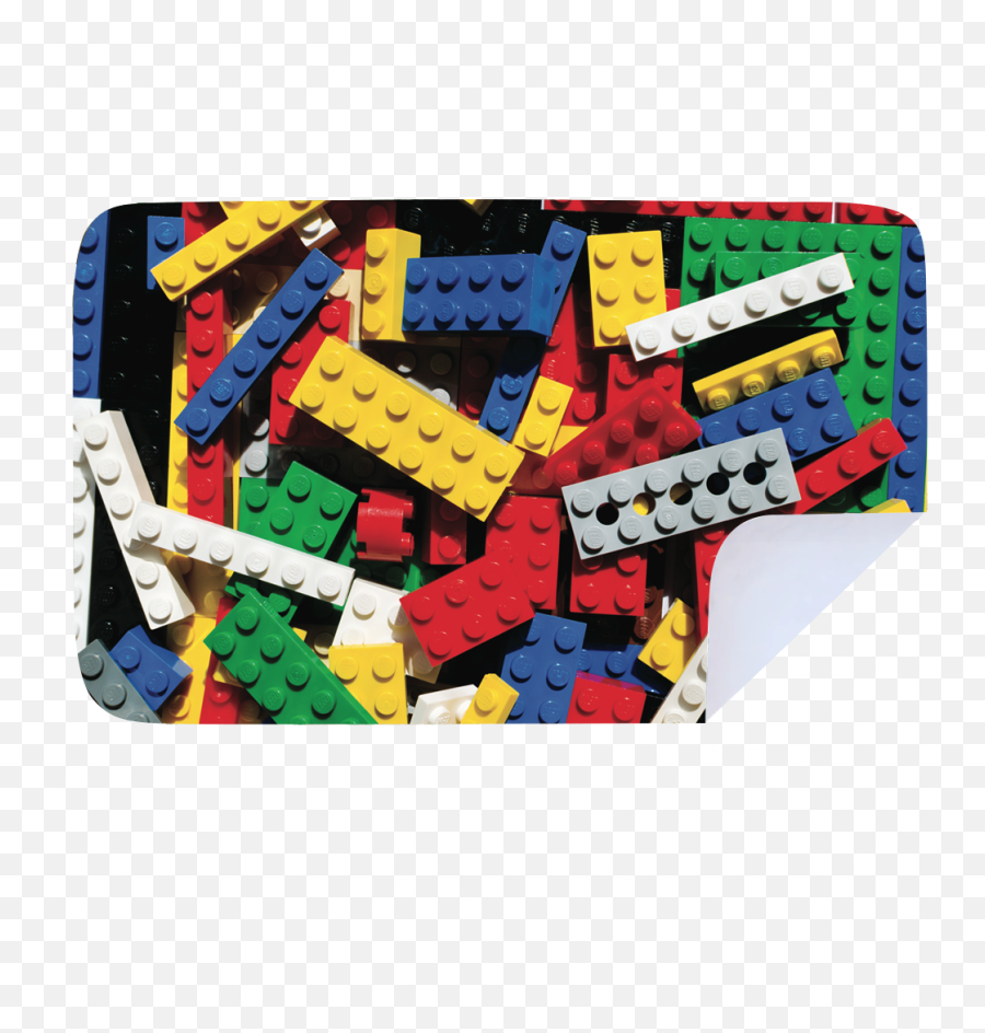 Microfibre L Printed Towel - Lego Blocks Toy Block Png,Lego Blocks Png