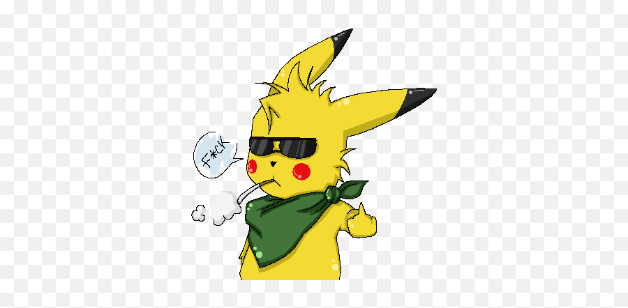 Download Gangster Pikachu Png - Gangster Pikachu Png,Pikachu Png