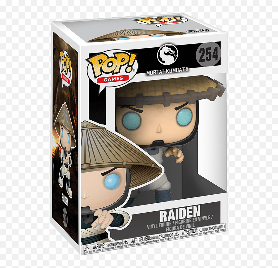Funko Pop Games Mortal Kombat X - Raiden Vinyl Figure New Alle Stranger Things Funko Pops Png,Raiden Png