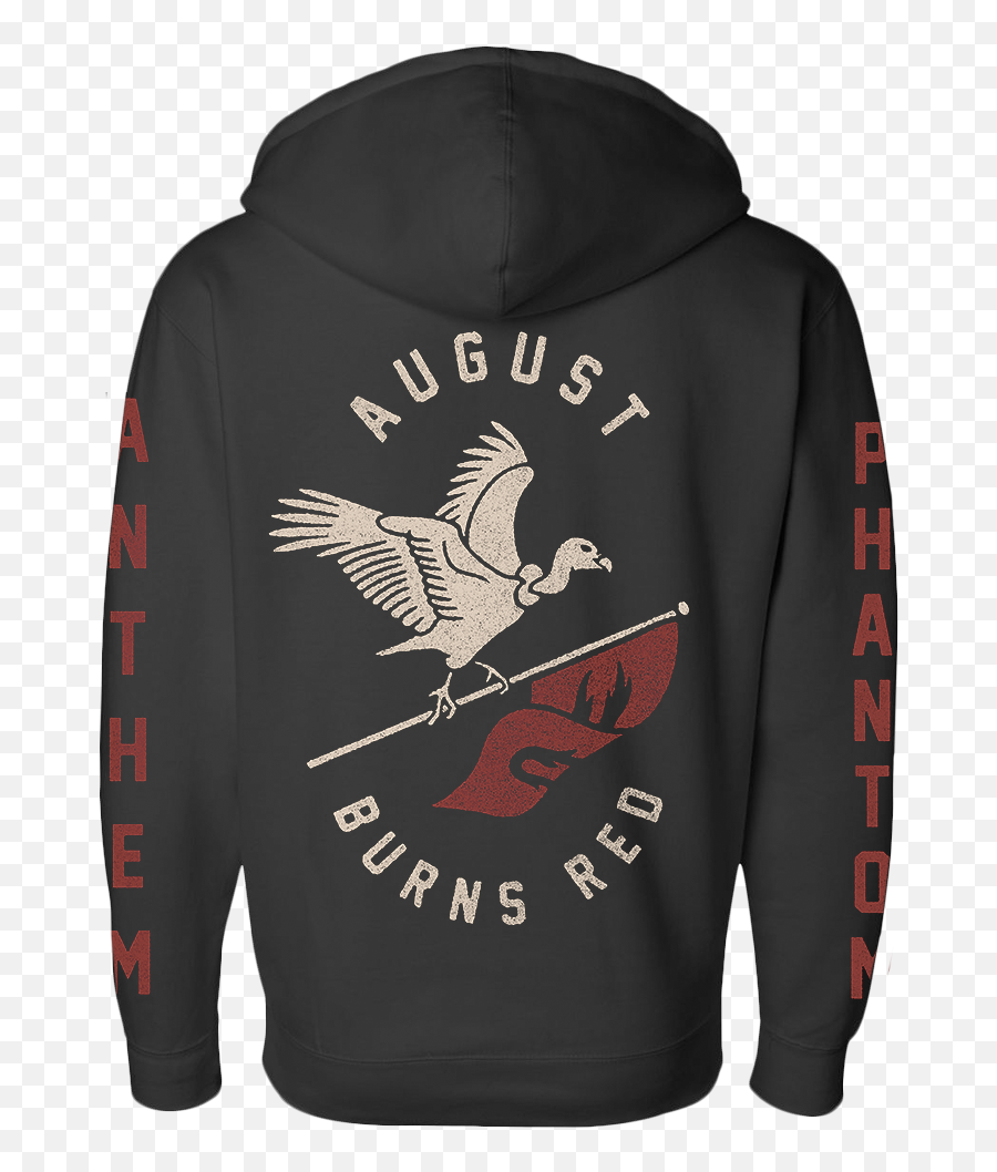 Official August Burns Red Vulture Unisex Zip Hoodie - Hoodie Png,Vulture Png