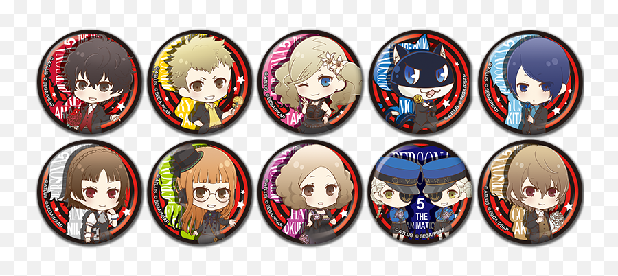 Persona 5 The Animation Café May 26 - July 16 2018 Circle Png,Persona 5 Logo Png