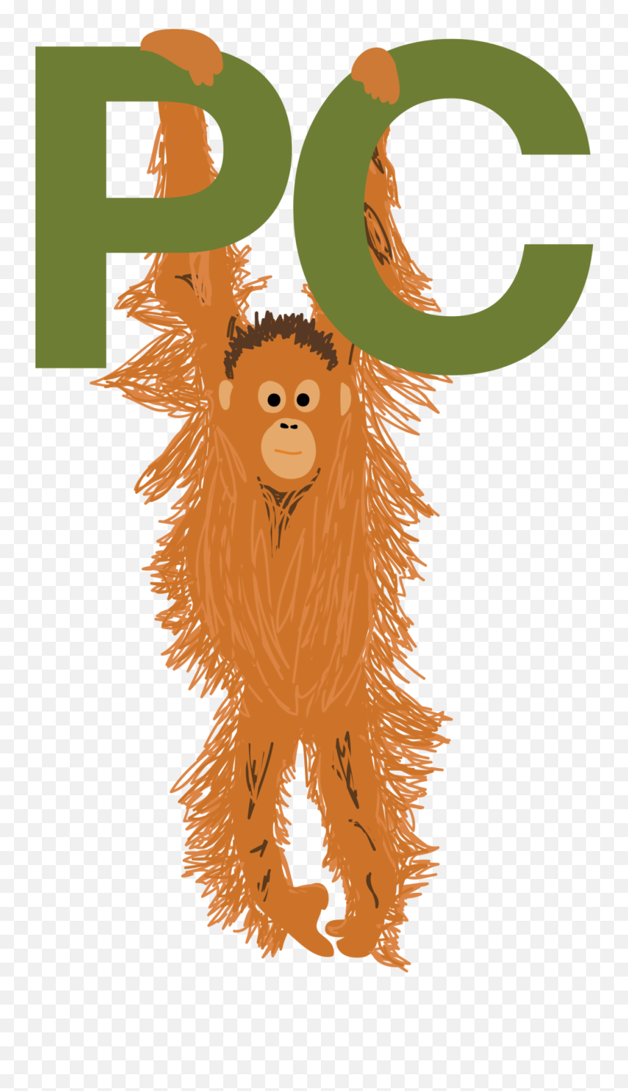 Illustration U2014 Mellobets - Illustration Png,Orangutan Png