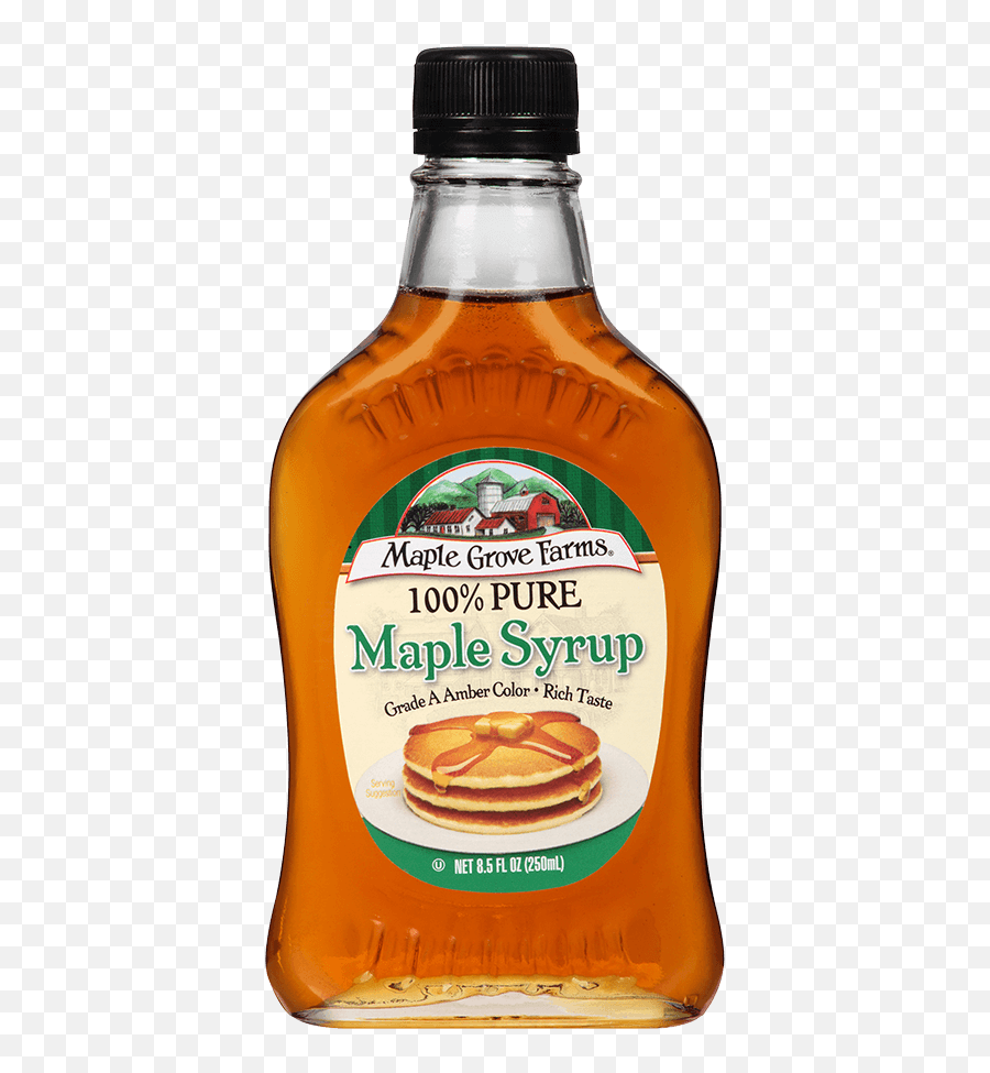 Pure Maple Syrup Grade A Amber Color - Oz Maple Grove Farms Pure Maple Syrup Png,Maple Syrup Png
