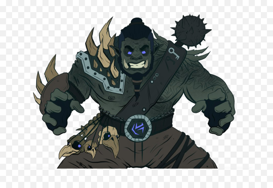Png Image With Transparent Background - Half Orc Barbarian Anime,Orc Png
