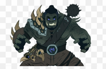 Png Image With Transparent Background - Half Orc Barbarian Anime,Orc Png