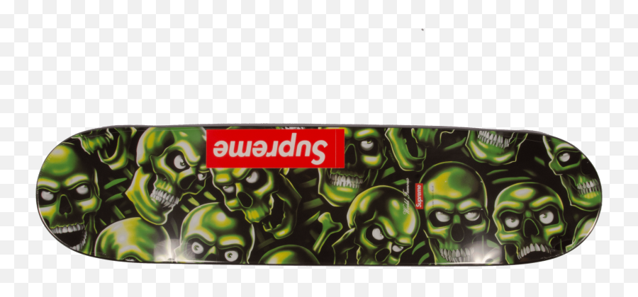 Skull Pile Skateboard Transparent Png - Supreme Skull Skateboard,Pile Of Skulls Png