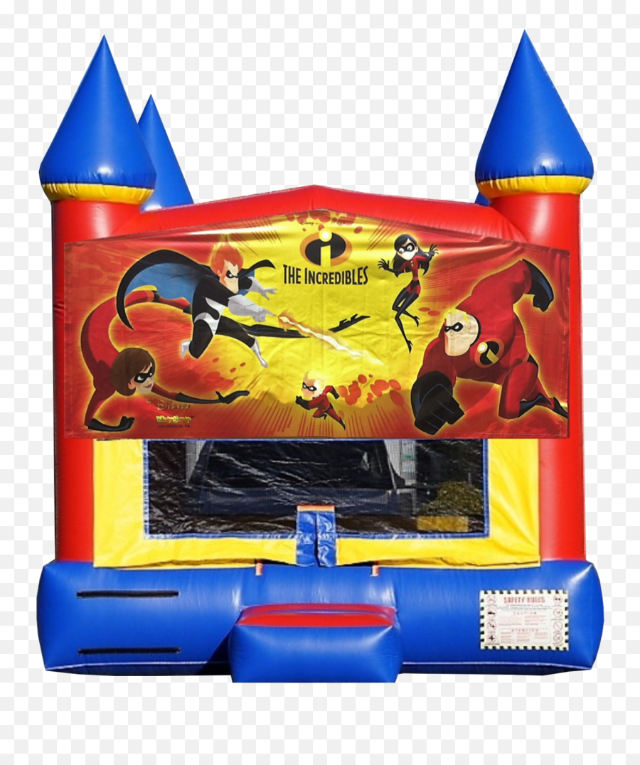 The Incredibles Bounce House Rentals Nashville Bouncy - Happy Birthday Bounce House Png,The Incredibles Png