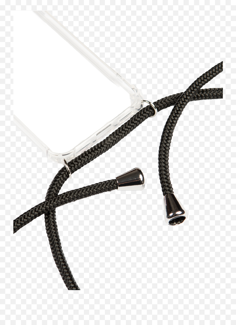 Xouxou Smartphone Necklace For Samsung Galaxy S8 Black - Clothes Hanger Png,Galaxy S8 Png