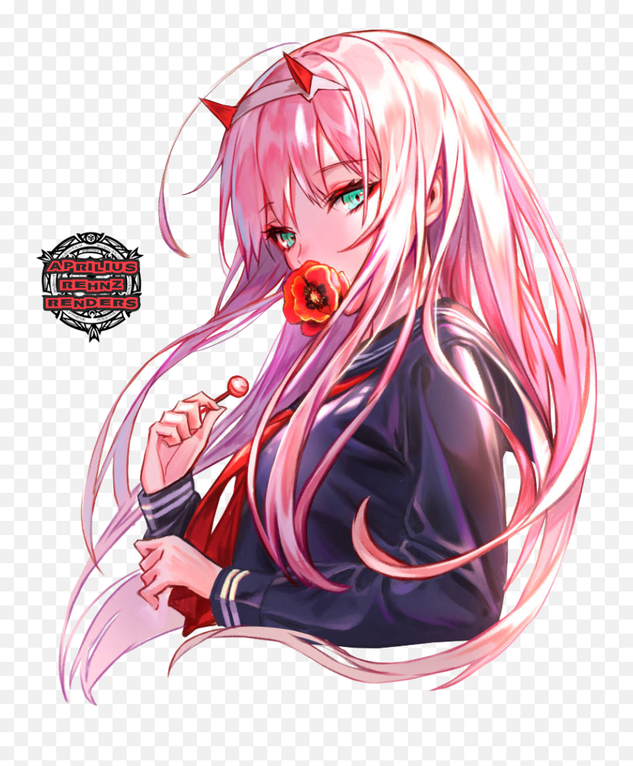Zero Two Render Png Image - Zero Two Png Hd,Zero Two Png