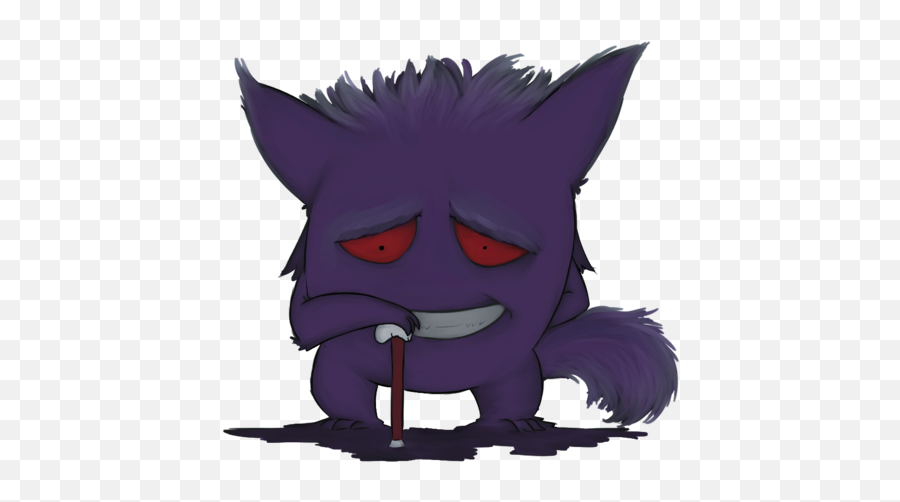A Gastly Gengar Through The Ages - Gengar Smogon Png,Gastly Png