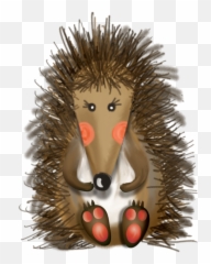 Icon Cute Transprent Png - Animals Illustration Handdrawn Png,Porcupine Png