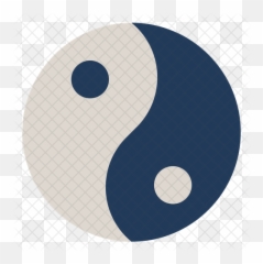 Ying Yang Icon - Circle png