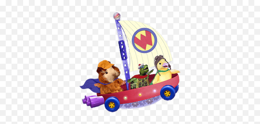 Wonder Pets In Flying Boat Transparent Png - Stickpng Characters In Wonder Pets,Cartoon Boat Png