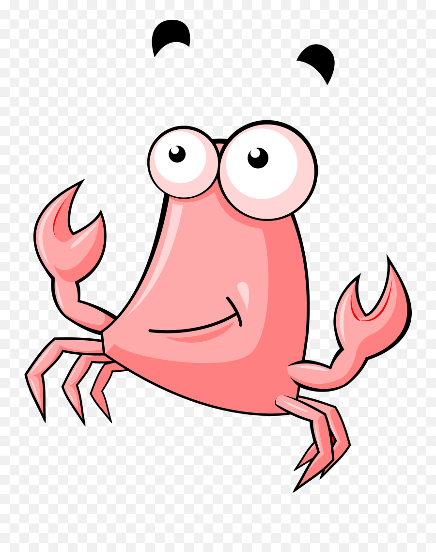 Cartoon Crab Clipart Free Download Transparent Png Creazilla - Clip Art,Crab Clipart Png