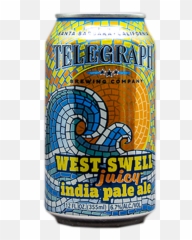 Telegraph West Swell Juicy Ipa 12oz - Pobedy png