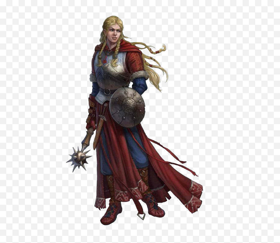 Fantasy Women Warrior Png Image - Dnd Female Cleric,Warrior Transparent Background