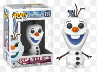 Frozen 2 - Olaf With Bruni Pop Vinyl Figure Funko Pop Frozen 2 Olaf Png,Olaf Transparent