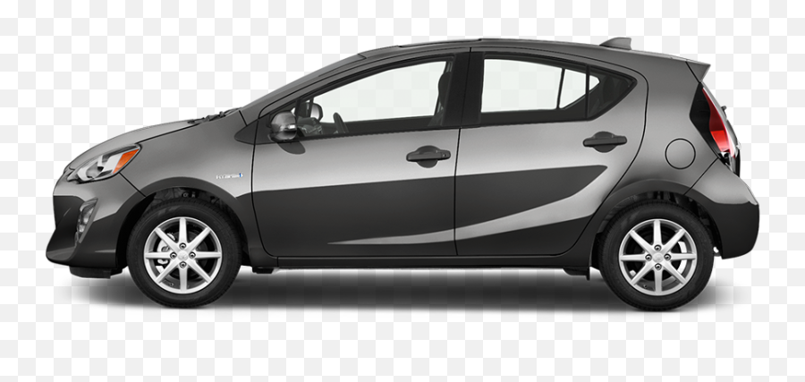 Download 2016 Toyota Prius Three - Toyota Aqua Side View Ford Fiesta Side Door Chrome Moulding Png,Prius Png