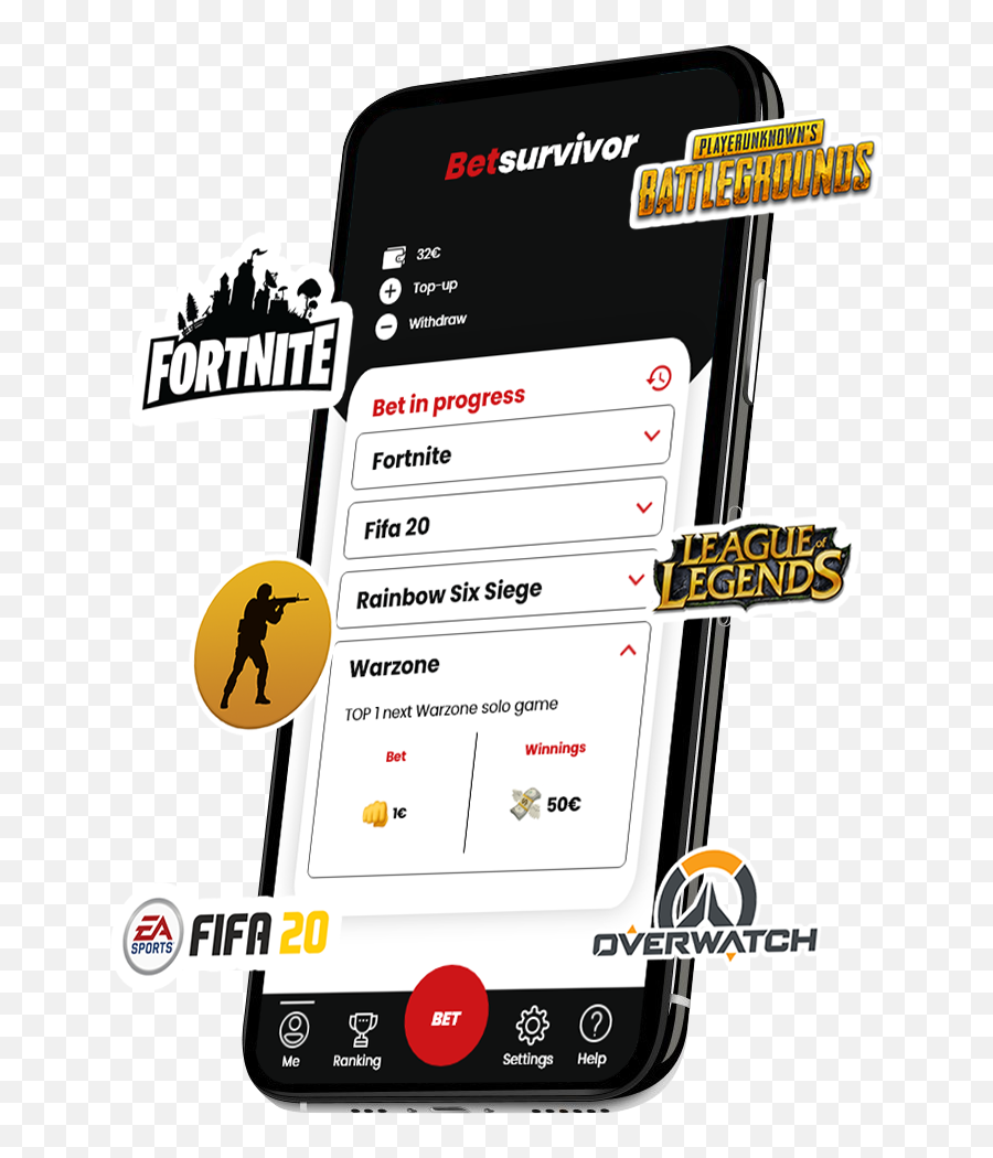 Betsurvivor Parie Sur Tes Propres Parties De Jeux - Vidéo Smart Device Png,Fornite Logo Png