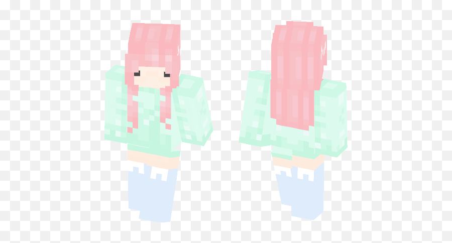 Download Pastel Bow Whatever Minecraft Skin For Free - Ice Bear Minecraft Skin Png,Minecraft Bow Png