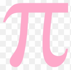 Pi Symbol Png - Pi Symbol In Pink 2635628 Vippng