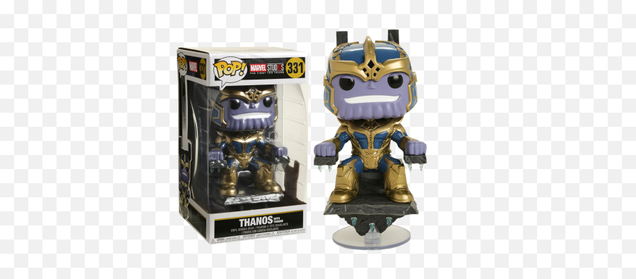 Ee Exclusive Glow In The Dark Thanos 78 Funko Pop - Thanos Funko Pop Png,Thanos Face Png