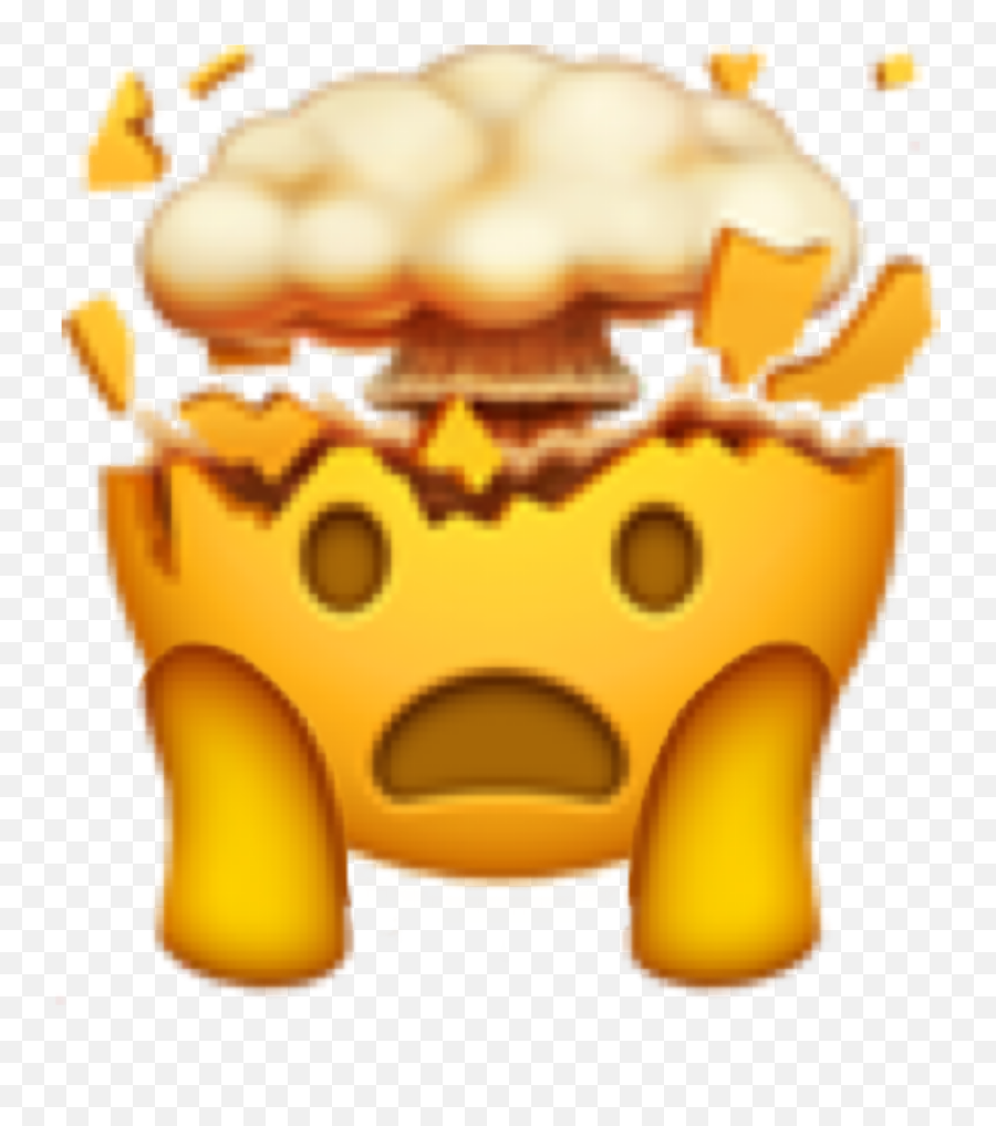 Shocked Surprise Emoji Peachy Happy - Mind Blown Emoji Png,Surprise Emoji Png