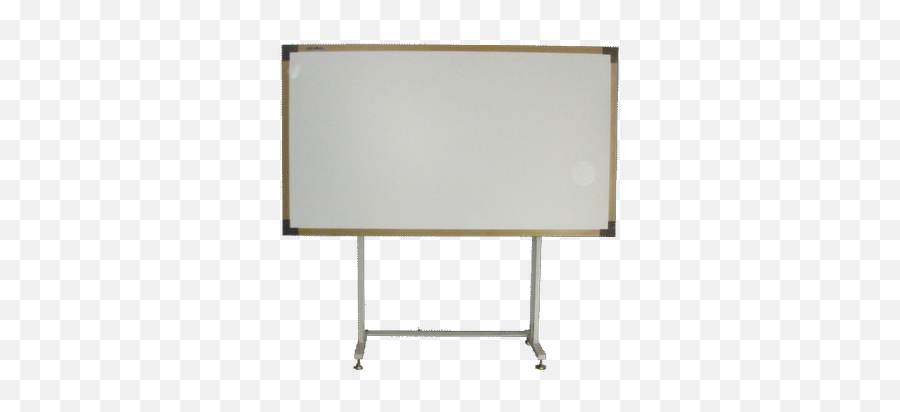 Golden Frame With Mobile Floor Stand Whiteboard - Frame With Stand Png,Stand Png