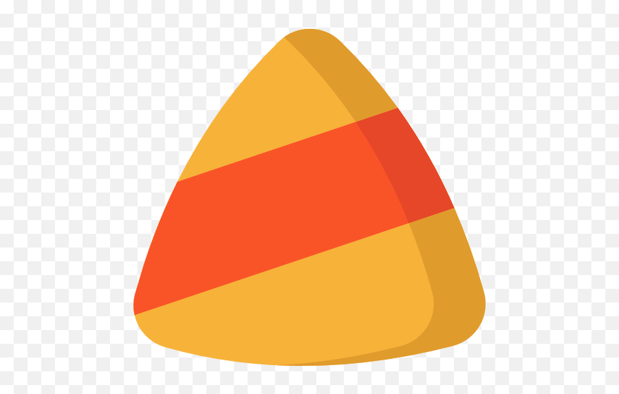 Big Candy Corn For Halloween - Vertical Png,Candy Corn Transparent