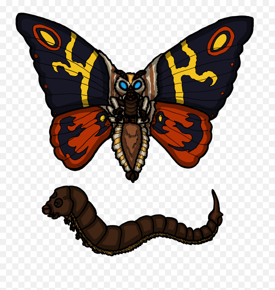 Mothra - Mothra Bug Png,Mothra Png