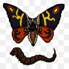 Mothra - Mothra Bug Png,Mothra Png