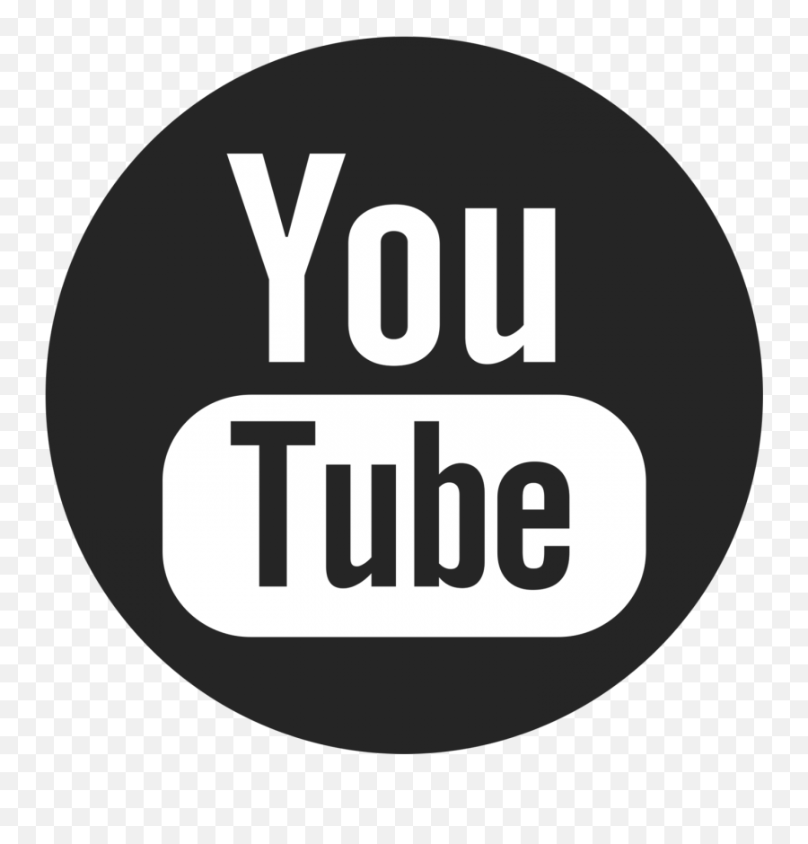 Youtube Subscribe Computer Design Logo - Youtube Black And White Icon Png,Transparent Youtube Subscribe Button