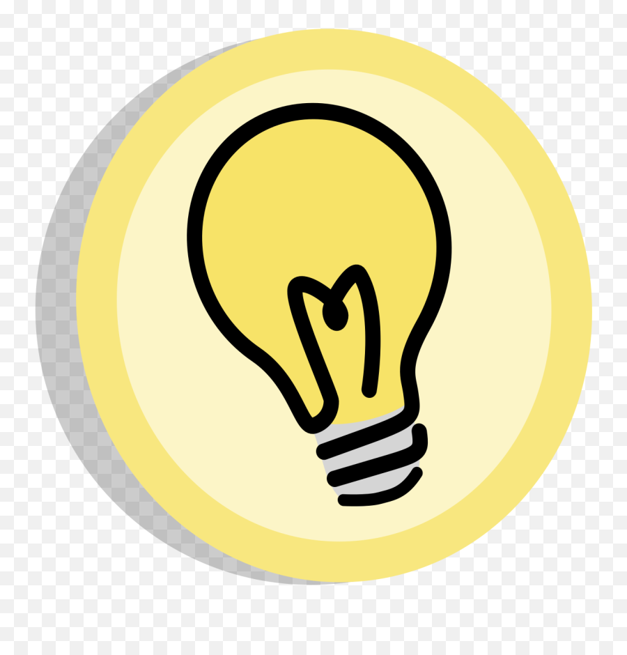 Filesymbol Lightbulbsvg - Wikimedia Commons Ethical Use Of Information Png,Bulb Icon