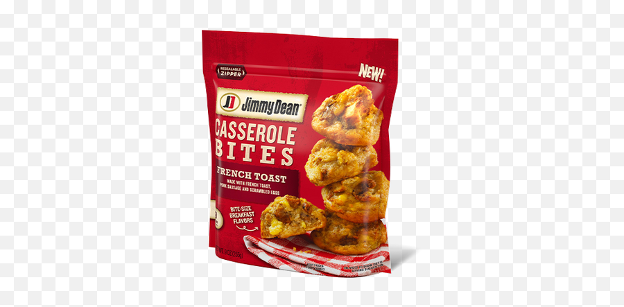 French Toast Breakfast Casserole Bites Jimmy Dean Brand - Jimmy Dean Casserole Bites Png,Retard Icon