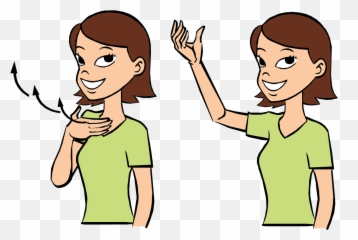 Sing - See In Sign Language png