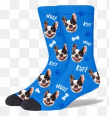 28 Customizable Photo Gifts To Give The - Socks With Dog Picture Size Xl png