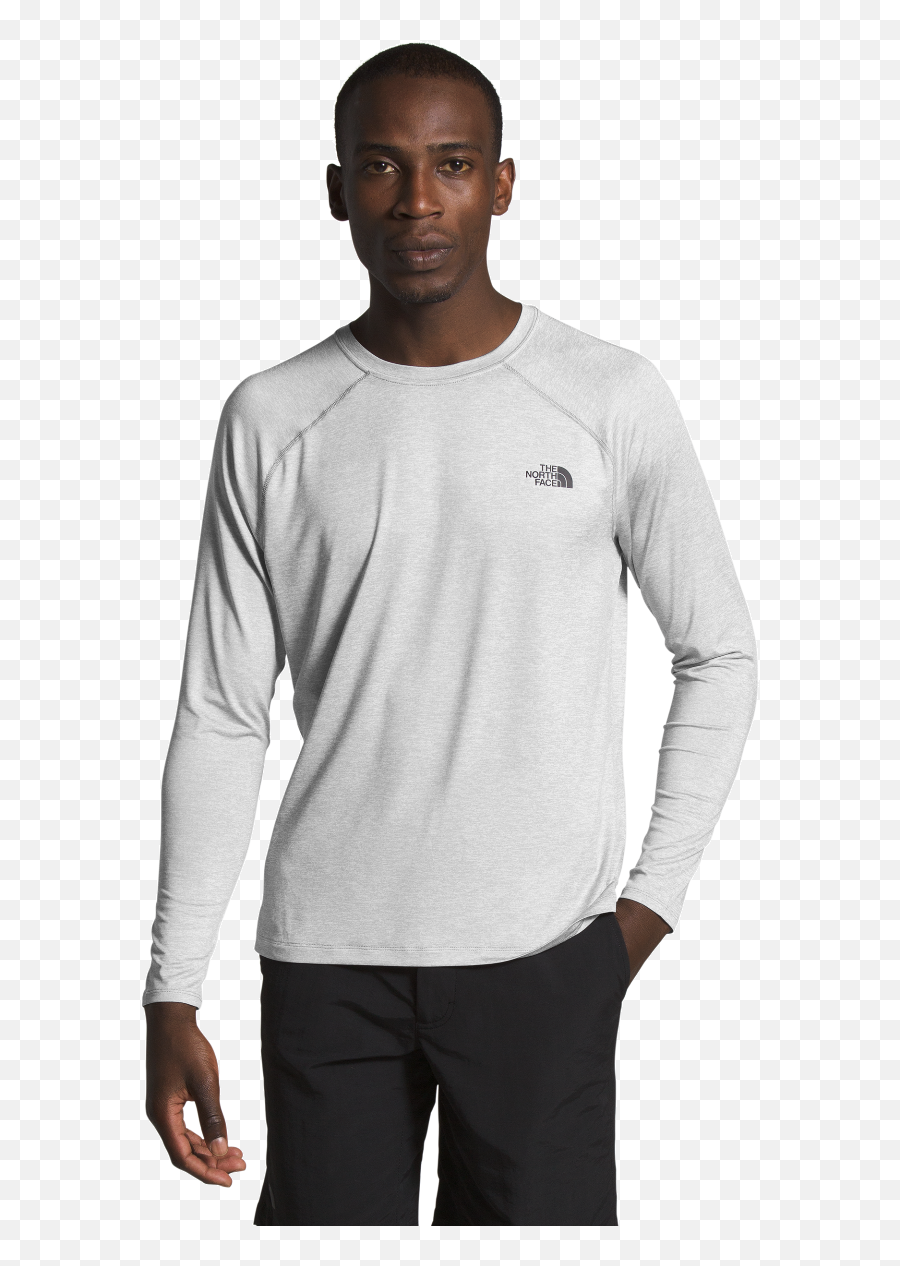 Hyperlayer Fd Ls - Tnf Ltgre Hthr Long Sleeve Png,Huk Kryptek Icon Hoody