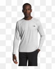 Hyperlayer Fd Ls - Tnf Ltgre Hthr Long Sleeve Png,Huk Kryptek Icon Hoody