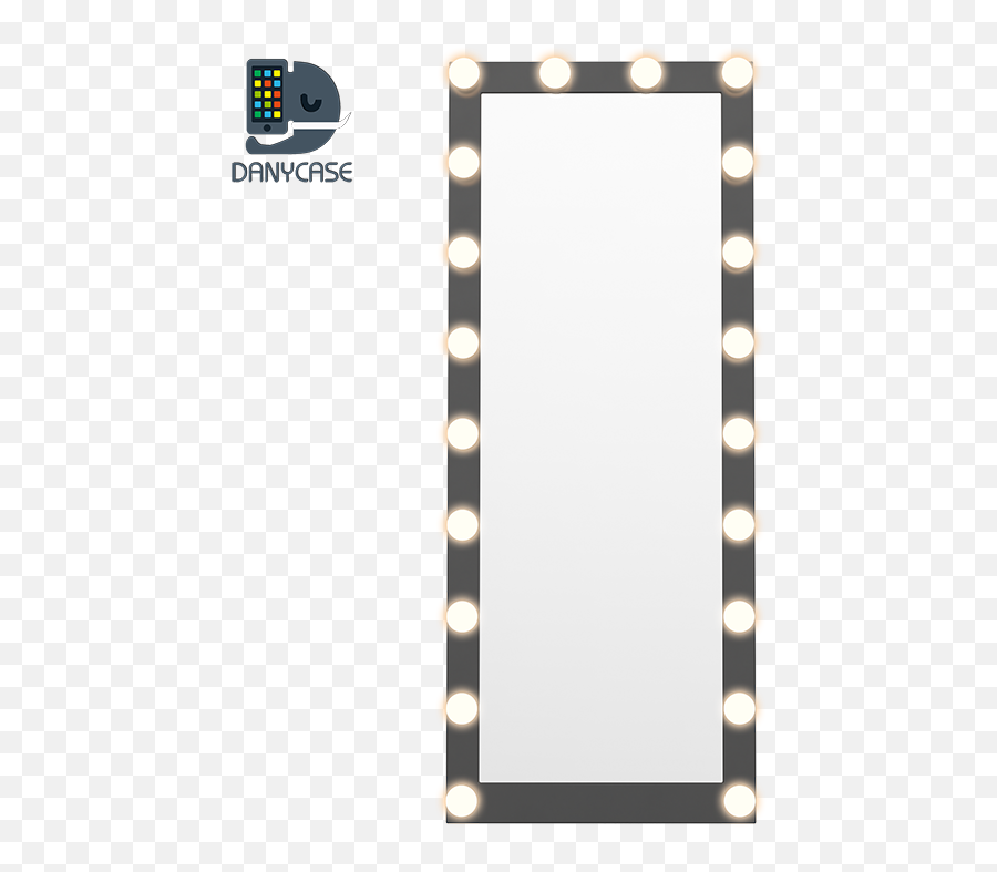 Full Length Mirror U2013 Large Door With Led Light Bulbs Png Lights