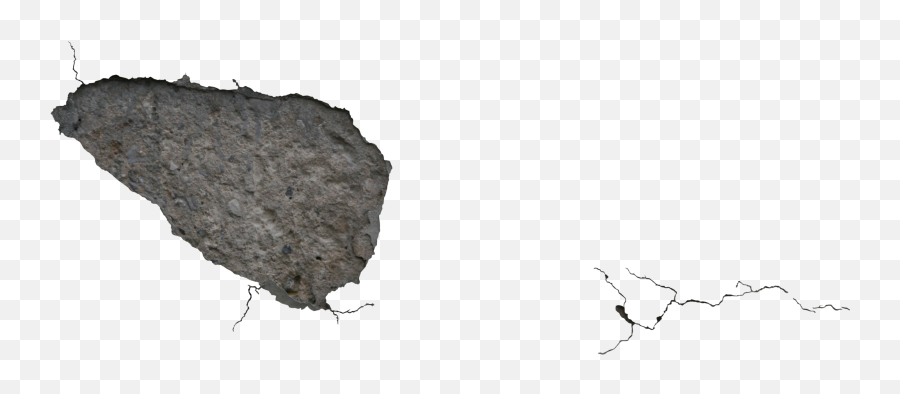 Concrete Crack Transparent Png - Concrete Cracks Png,Cracked Texture Png