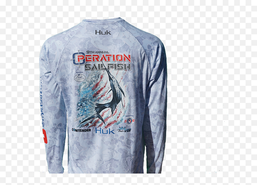 Operation Sailfish 2021 Huk Performance Long Sleeve Shirt - Long Sleeve Png,Huk Kryptek Icon