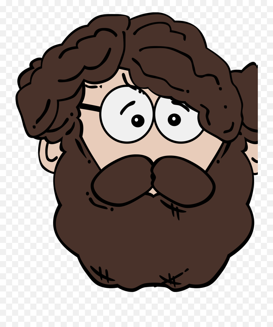 Man With Beard Svg Vector Clip Art - Svg Clipart Beard Png,Icon Man With Sideburns