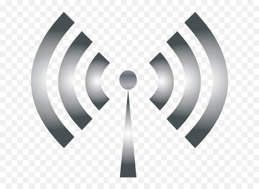 Antenna Metallic - Openclipart Mobilfunk Icon Png,Cellular Signal Icon