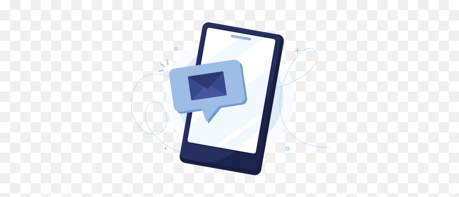 Smartphone Icon - Download In Glyph Style Illustration Png,Finger On Phone Icon