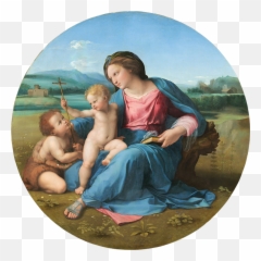 Alba Madonna Png Raphael Icon